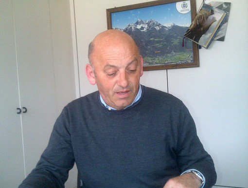 Angelo Filippini, sindaco di Pollein
