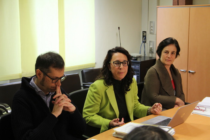 Nella foto la Segreteria politica: Alex Glarey, Daria Pulz, Carola Carpinello