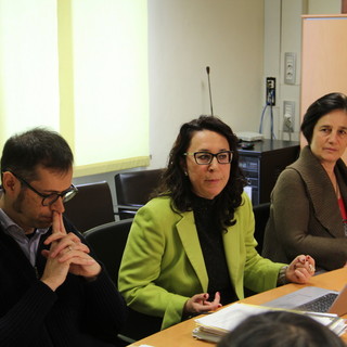 La segreteria di Adu VdA: Alex Glarey, Daria Pulz e Carola Carpinello