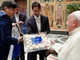 Il Papa durante l'udienza con i membri della Federazione Italiana Dama  (Vatican Media)