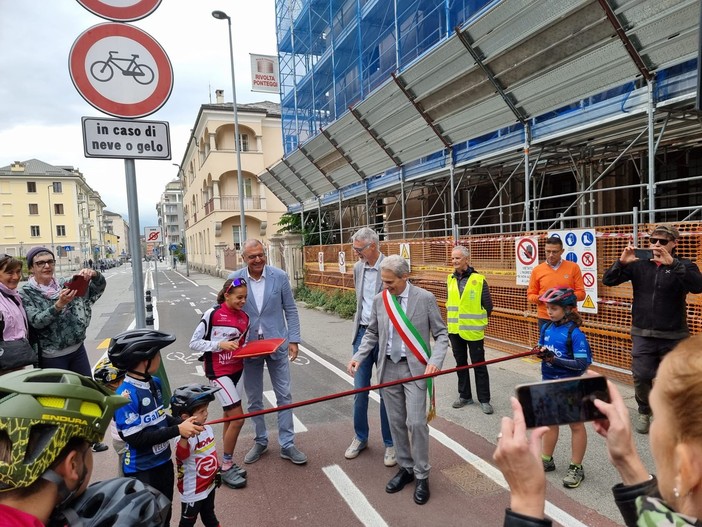 Nel 2024 inaugurato un tratto di pista ciclabile