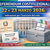 Referendum costituzionale del 22 e 23 marzo 2026: come, quando e dove votare