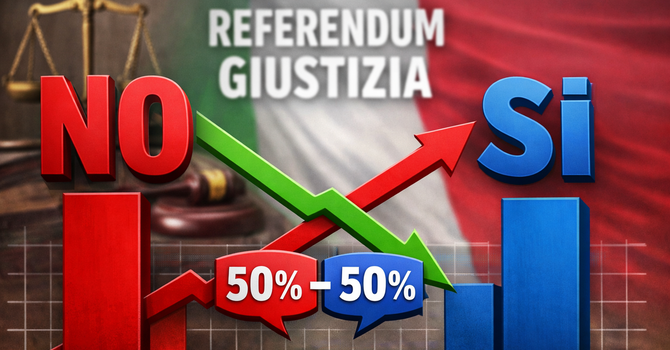 Referendum sulla giustizia: il Paese verso il No, mentre il Sì resta senza argomenti