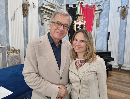 Raffaele Rocco e Valeria Fadda confermati alla guida del Comune di Aosta Raffaele Rocco e Valeria Fadda confermati alla guida del Comune di Aosta