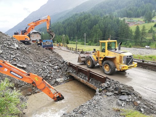 Ultimati i lavori di ripristino del torrente Torrent e del strada regionale 24 di Rhêmes