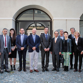 Le Président du Conseil Andrea Rosset et l’Assesseur Stefano Borrello ont rencontré une délégation des Anciens Elus du Département des Hautes Alpes