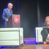 Il sindaco e Valeria Fadda
