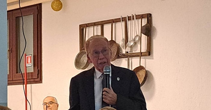 Roberto Rosset ad una serata del Circolo Valdostano della stampa Roberto Rosset ad una serata del Circolo Valdostano della stampa