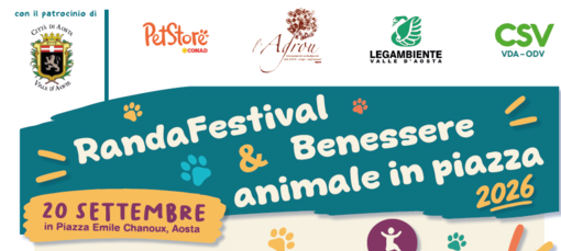 Aosta, Piazza Chanoux si apre al mondo animale: torna il RandaFestival Aosta, Piazza Chanoux si apre al mondo animale: torna il RandaFestival