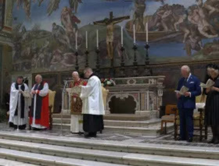 Papa Leone XIV e Re Carlo III: storica preghiera ecumenica nella Cappella Sistina Papa Leone XIV e Re Carlo III: storica preghiera ecumenica nella Cappella Sistina