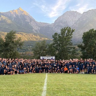 Le formazioni del River Plaine e del Torino (ph. Unione Sportiva Saint-Pierre ASD)