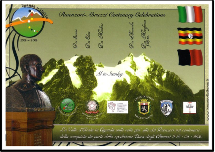 Il Centro Addestramento Alpino nel 2006 aveva già preso parte alla Spedizione commemorativa in occasione nel 100° Anniversario della conquista del Ruwenzori con la partecipazione di un Ufficiale Guida Alpina Militare