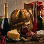 Dal panettone ai vini selezionati, il cesto natalizio riscopre il valore del Made in Italy