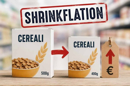 Le vecchie regole sulla shrinkflation bocciate dalla Commissione Europea Le vecchie regole sulla shrinkflation bocciate dalla Commissione Europea