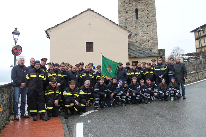 Saint-Christophe: Sergio Cheney e Paolo Torgneur 'esempio per i giovani pompieri volontari'