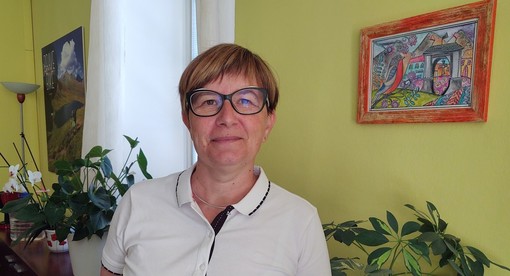 Alina Sapinet, assessora al Commercio del Comune di Aosta