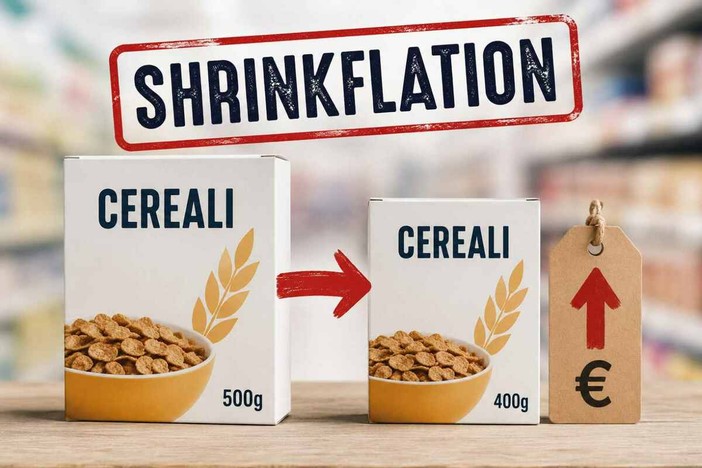 Le vecchie regole sulla shrinkflation bocciate dalla Commissione Europea Le vecchie regole sulla shrinkflation bocciate dalla Commissione Europea