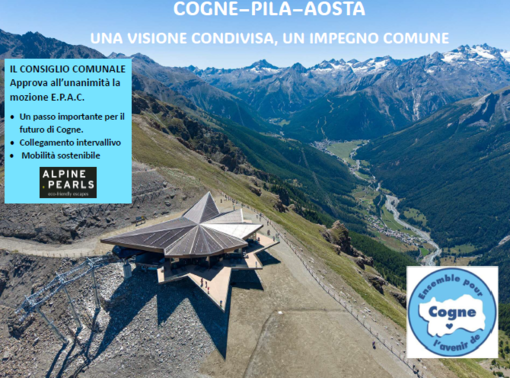Cogne, sulla direttrice Pila-Aosta il Consiglio trova l’intesa Cogne, sulla direttrice Pila-Aosta il Consiglio trova l’intesa