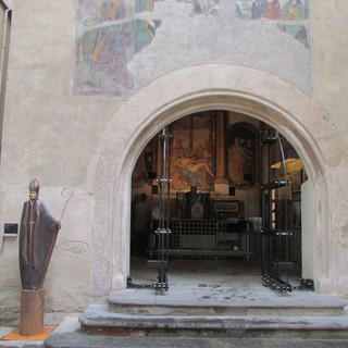 La ex cappella di San Grato ad Aosta, sede espositiva