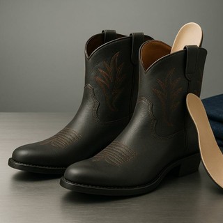 Stivali texani a tacco basso, la scelta di chi vuole carattere senza rinunciare alla comodità