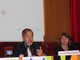 L'assessore all'Istruzione e Cultura Paolo Sammaritani ed il vice sindaco di Aosta Antonella Marcoz