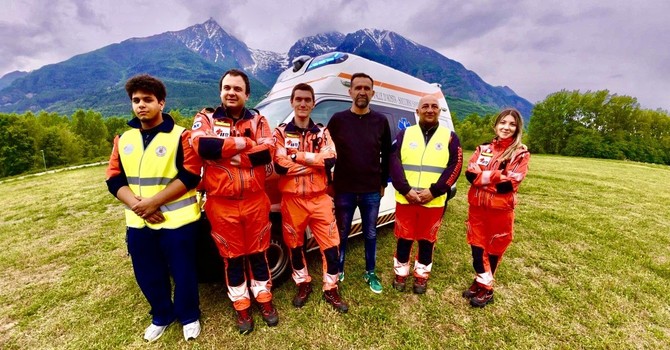Nasce Sem, il soccorso che parte dal territorio: a Quart il primo turno operativo