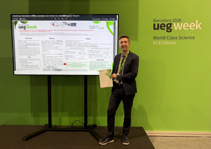 Aosta, la Gastroenterologia del "Parini" premiata a Barcellona per uno studio innovativo sul trapianto di fegato Aosta, la Gastroenterologia del "Parini" premiata a Barcellona per uno studio innovativo sul trapianto di fegato