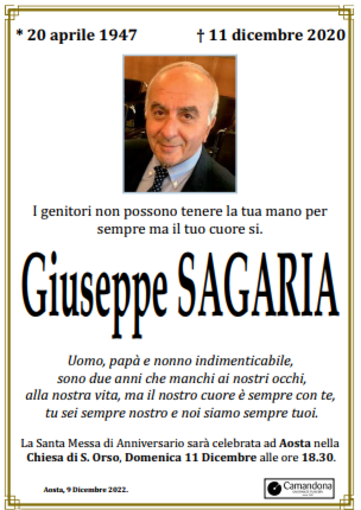 In ricordo di Giuseppe Sagaria