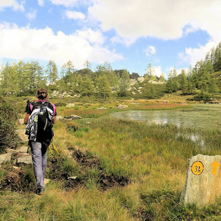 MONTAGNA VDA:  Château (Champorcher) – Lago Cornuto – La Veulla (Pontboset), passa dal Col Boset