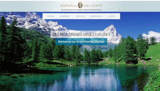 Nuovo sito web per  Maison du Val d'Aoste