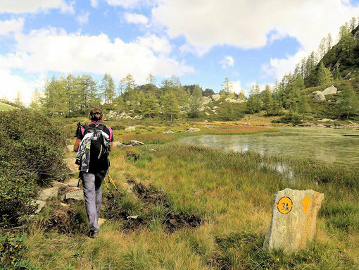 MONTAGNA VDA:  Château (Champorcher) – Lago Cornuto – La Veulla (Pontboset), passa dal Col Boset