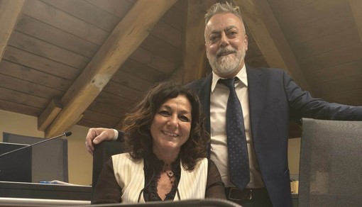 L'assessora Simona Salerno ed il relatore Stefano Coquillard