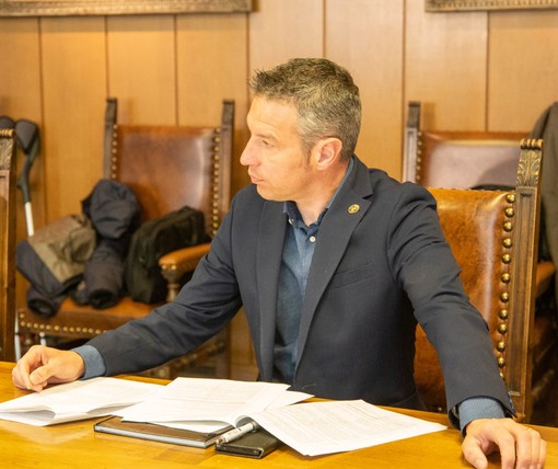 L'Assessore Davide Sapinet