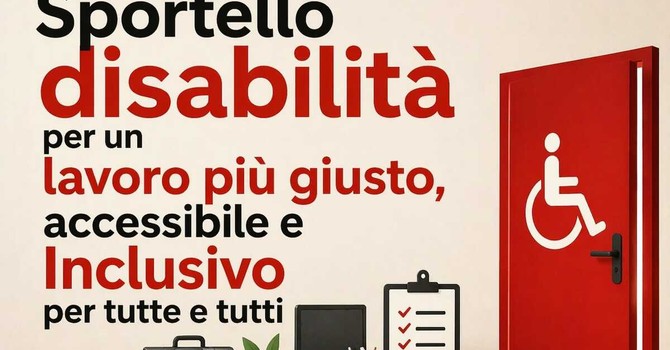 Uno sportello per dare voce ai diritti: la CGIL Valle d’Aosta inaugura il nuovo Sportello Disabilità Uno sportello per dare voce ai diritti: la CGIL Valle d’Aosta inaugura il nuovo Sportello Disabilità