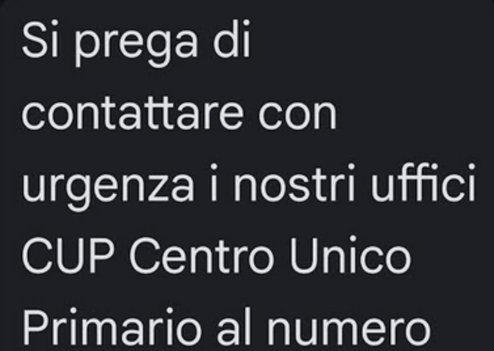 Allarme truffa su WhatsApp: falso messaggio a nome del CUP ma non è dell'USL Valle d'Aosta BUTTATE NEL CENTINO QUESTO NUMERO 89344818 Allarme truffa su WhatsApp: falso messaggio a nome del CUP ma non è dell'USL Valle d'Aosta BUTTATE NEL CENTINO QUESTO NUMERO 89344818