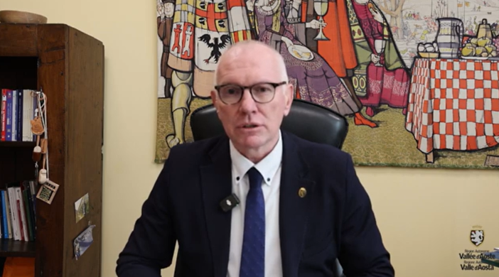 Il messaggio di fine anno del Presidente della Regione Renzo Testolin - VIDEO