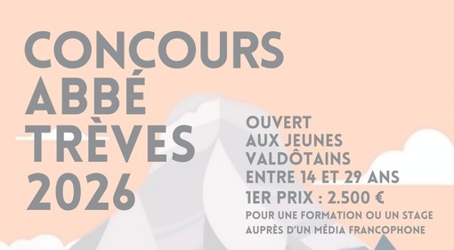 Concours Abbé Trèves 2026 « Spontanément Valdôtain·e·s »