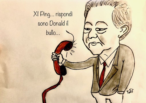 PREFI:  Donald Trump, Cina vuole l'accordo sui dazi, aspetto una chiamata