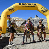 Il podio del Dog Trail Gran San Bernardo - Photo Credits Alessandro Zambianchi Il podio del Dog Trail Gran San Bernardo - Photo Credits Alessandro Zambianchi