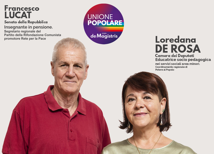 Elezioni: Unione Popolare chiude all'Arco d'Augusto di Aosta ca campagna elettorale