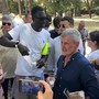 Alemanno esce dal carcere, ecco il brindisi della libertà
