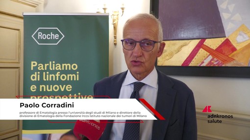 Tumori: Dlbcl, ematologo Corradini 'combinazione anticorpo bispecifico-chemio nuovo standard' Tumori: Dlbcl, ematologo Corradini 'combinazione anticorpo bispecifico-chemio nuovo standard'