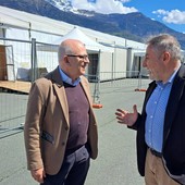 Roberto Sapia (ds) presidente della Chambre con il Segretario generale Vitaliano Vitali Roberto Sapia (ds) presidente della Chambre con il Segretario generale Vitaliano Vitali