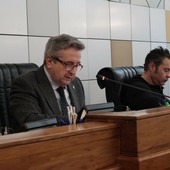 Marco Vierin (sn) pres. commissione Marco Vierin (sn) pres. commissione