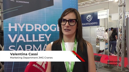 Hydrogen Expo 2026: Cassi (JMG Cranes), 'rafforziamo strategia su H2 tra innovazione e sostenibilità' Hydrogen Expo 2026: Cassi (JMG Cranes), 'rafforziamo strategia su H2 tra innovazione e sostenibilità'