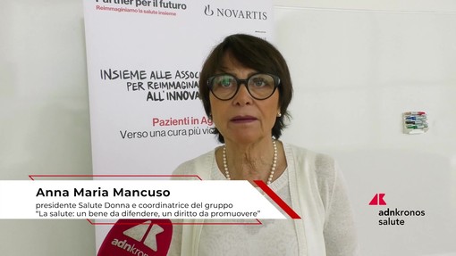 Salute: Mancuso (Salute Donna), 'advocacy fondamentale per accesso più rapido a cure innovative' Salute: Mancuso (Salute Donna), 'advocacy fondamentale per accesso più rapido a cure innovative'