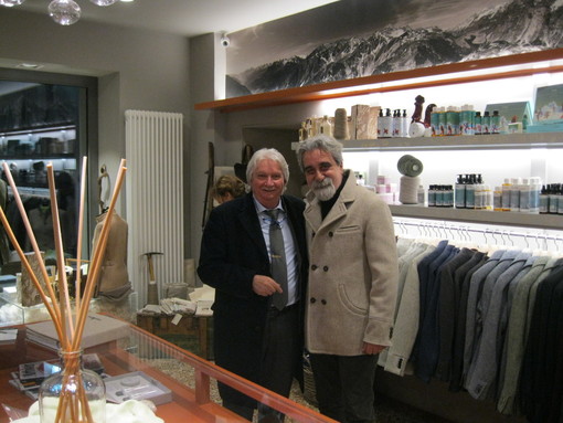 Il dottor Giancarlo Salomoni e il maestro Beppe Vessicchio Il dottor Giancarlo Salomoni e il maestro Beppe Vessicchio