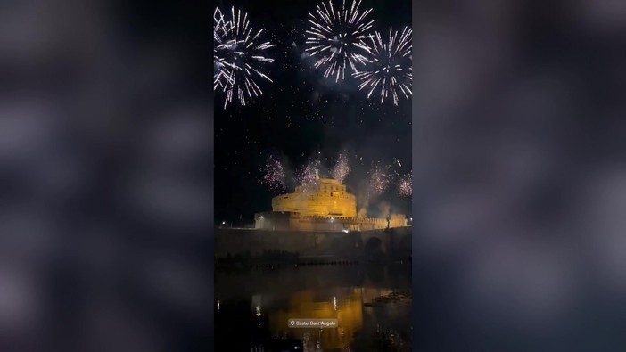 Castel Sant'Angelo, lo spettacolo della girandola 2026 Castel Sant'Angelo, lo spettacolo della girandola 2026