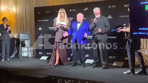 Venezia 83, a Lino Banfi la Medaglia della Camera dei Deputati Venezia 83, a Lino Banfi la Medaglia della Camera dei Deputati