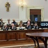 Presso la Casina Pio IV, nei giardini Vaticani, questa mattina 28 aprile, si è svolta la giornata di studio "Sacramento del matrimonio, fede e munus docendi" Ph. VN